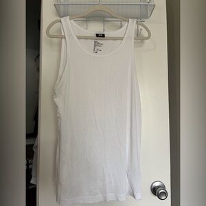 H&M Classic White Tank Top